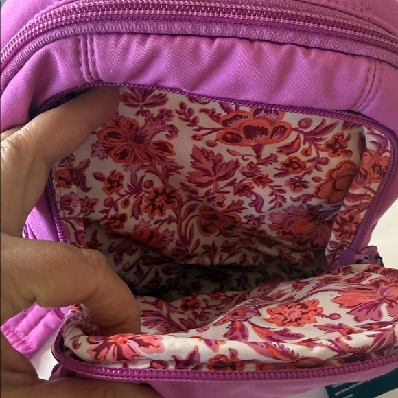 Vera Bradley Utility Sling Backpack Rich Orchid Pink main image 14